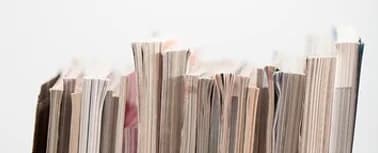 Stack of books symbolizing ongoing collaboration