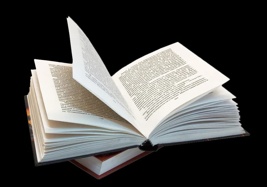 Open book illustration