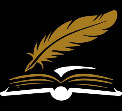 Quill and book